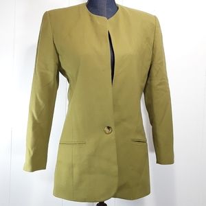 Ellen Tracy Mustard Blazer